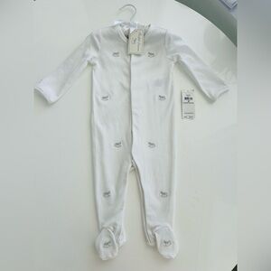 Polo Ralph Lauren Footed Coverall Babysuit New 9 Months NWT